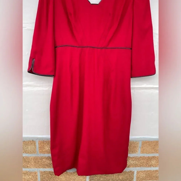 Lourdes Chávez red dress size 10 - Picture 4 of 15